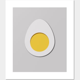 Minimal Egg Posters and Art